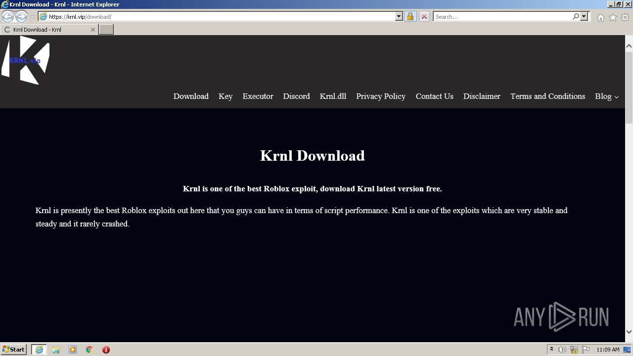 download roblox krnl