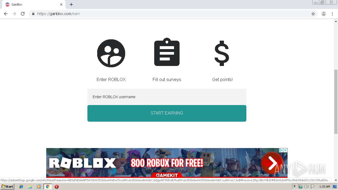 Http Gainblox Gg Any Run Free Malware Sandbox Online - roblox gamekit