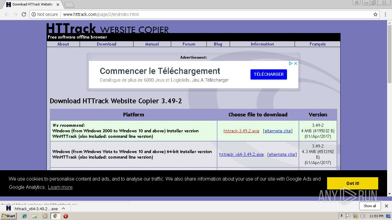 TÉLÉCHARGER LOGICIEL HTTRACKER GRATUIT HTTRACKER GRATUIT LOGICIEL TÉLÉCHARGER