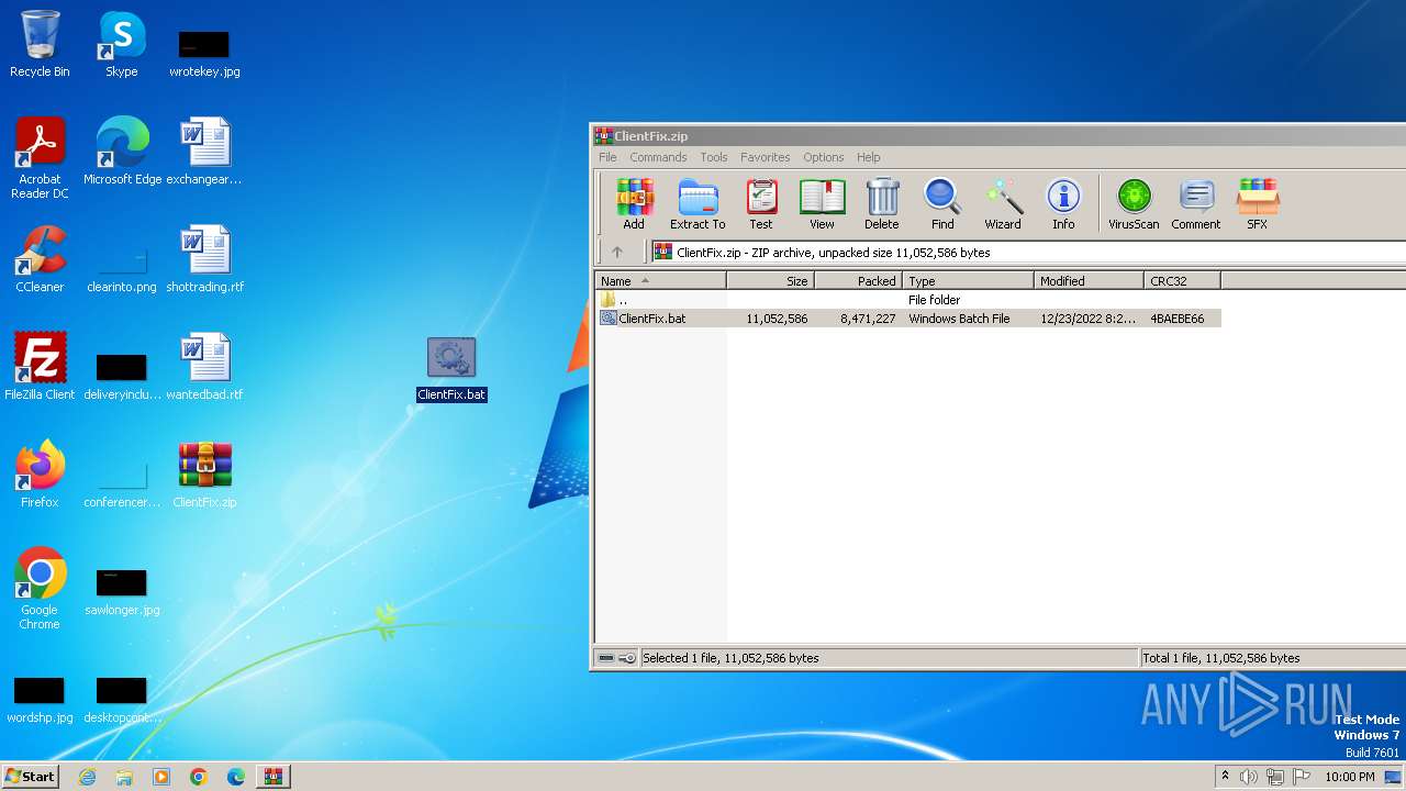 Malware analysis ClientFix.zip Malicious activity  ANY.RUN - Malware  Sandbox Online