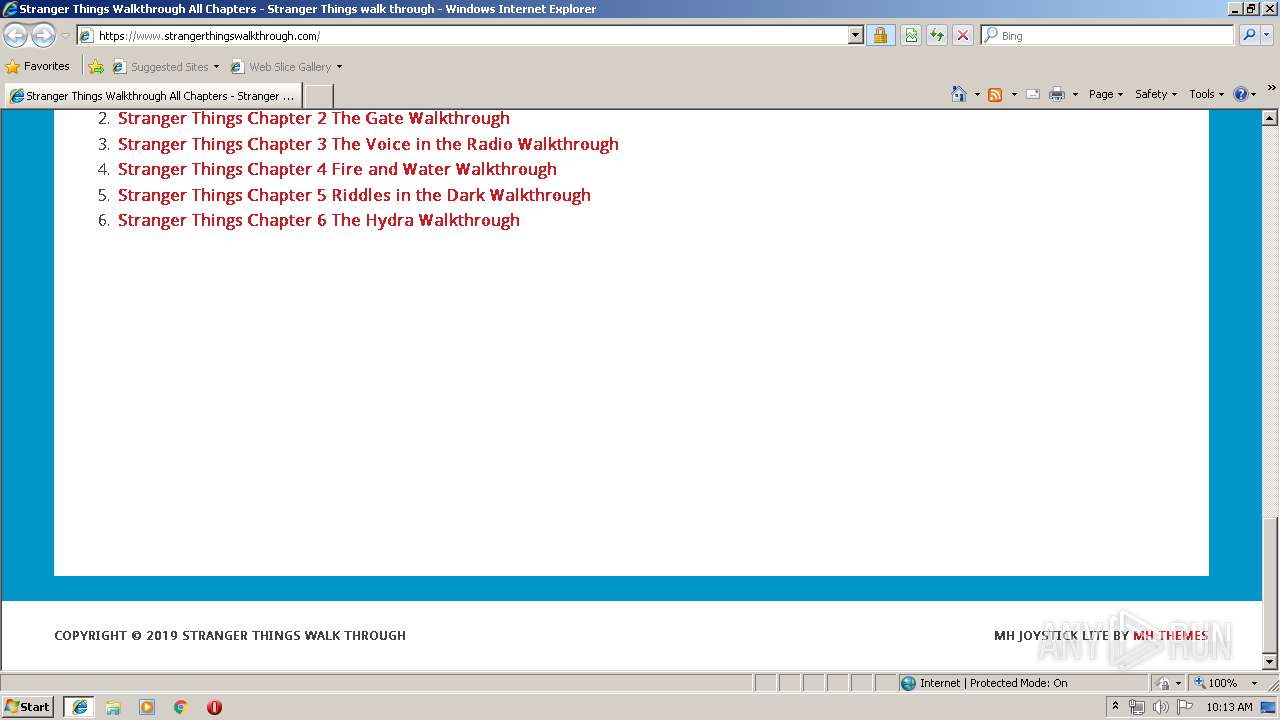 Http Www Strangerthingswalkthrough Com Any Run Free Malware