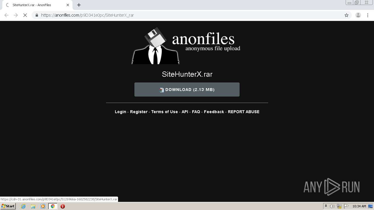 Anonfiles downloader