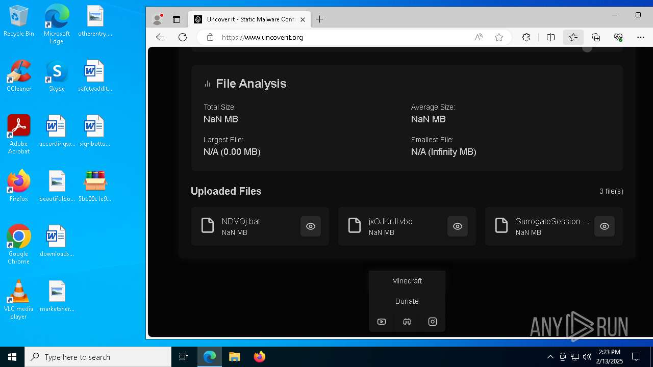 Malware analysis 5bc00c1e901c395996034d839e6756f1.exe