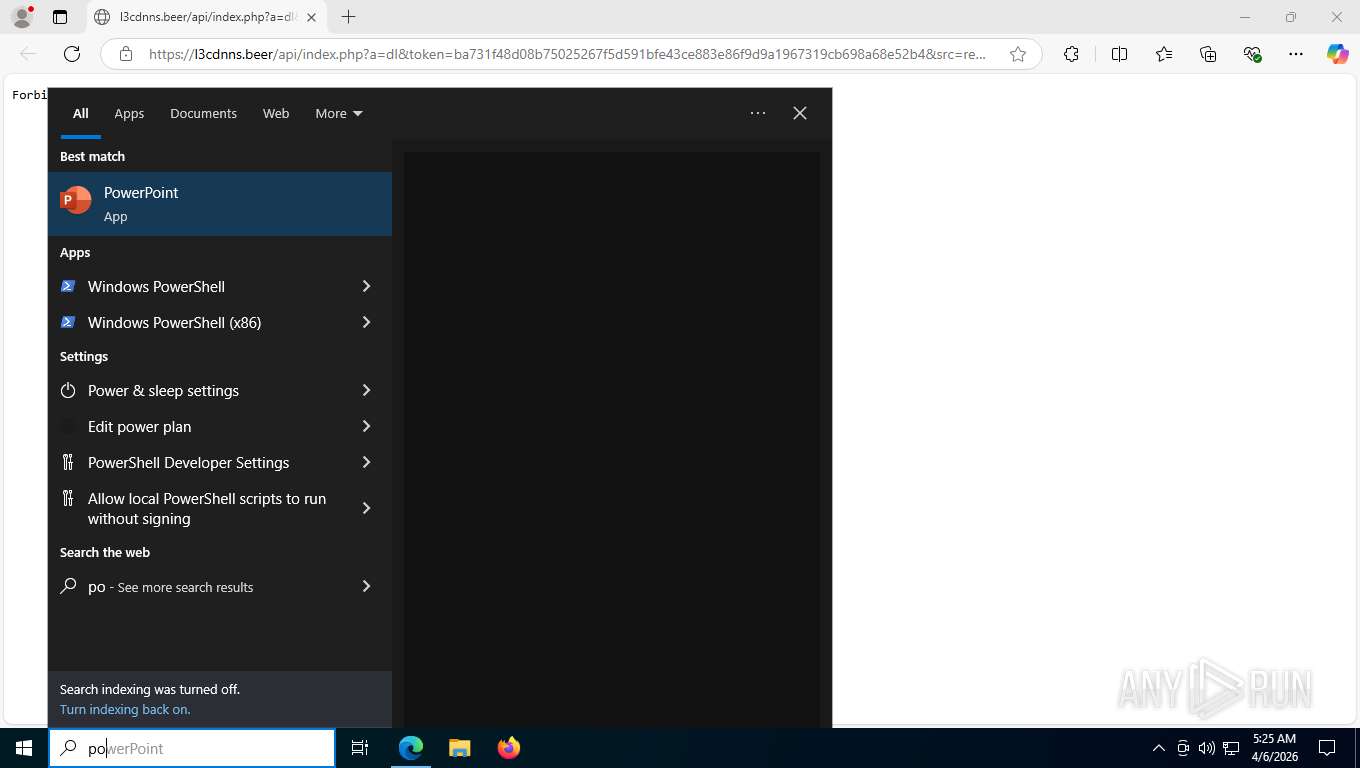 Malware analysis https://l3cdnns.beer/api/index.php?a=dl&token ...