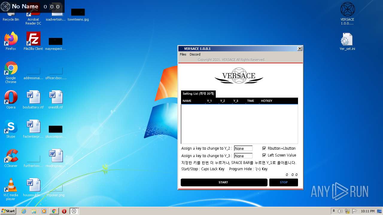 Malware analysis www.dropbox .comsbh1v6cr1wb7nvm6VERSACE%28x64%29%201.0.0.1%20beta%20ko%26en.zip?dl=0  Malicious activity | ANY.RUN - Malware Sandbox Online