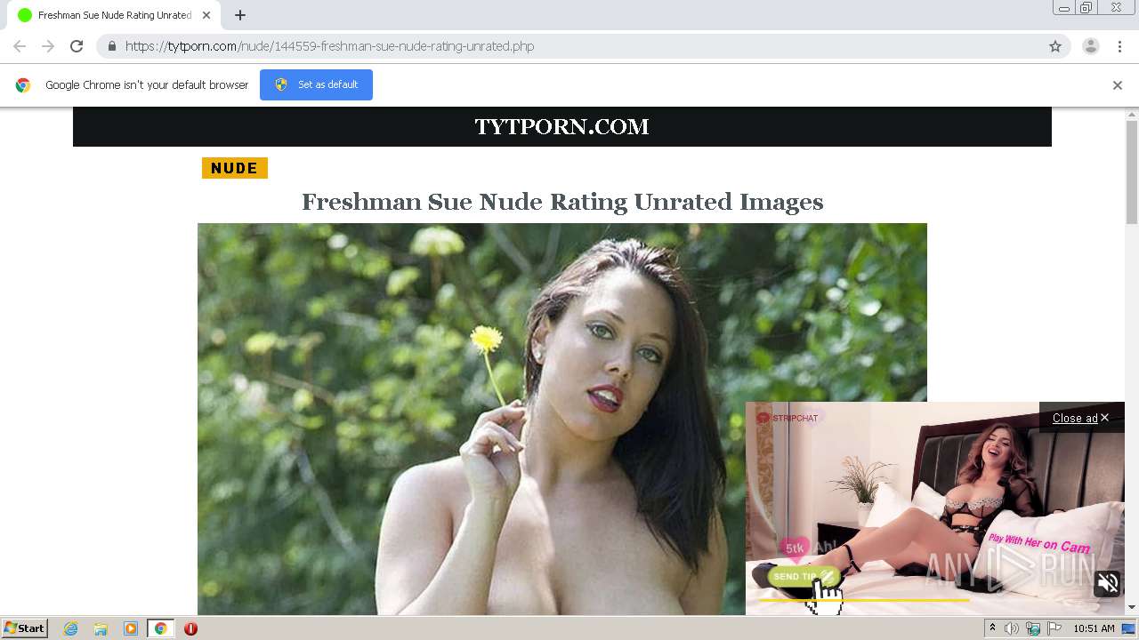 Malware analysis tytporn.comnude144559-freshman-sue-nude-rating-unrated.php  Malicious activity | ANY.RUN - Malware Sandbox Online