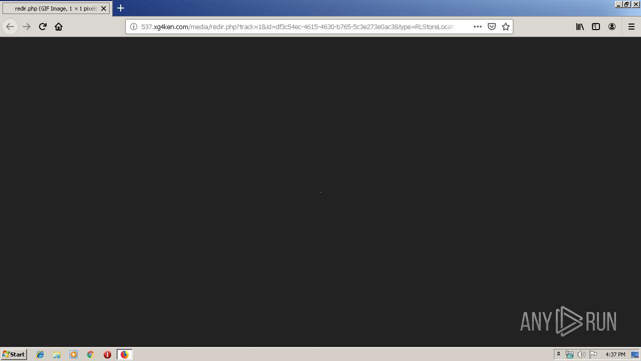 Malware analysis http://537.xg4ken.com/media/redir.php?track=1&id