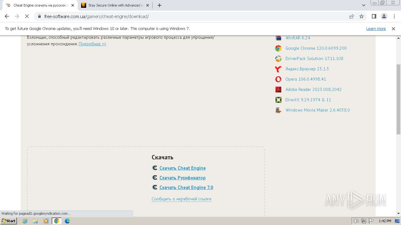 Malware Analysis.