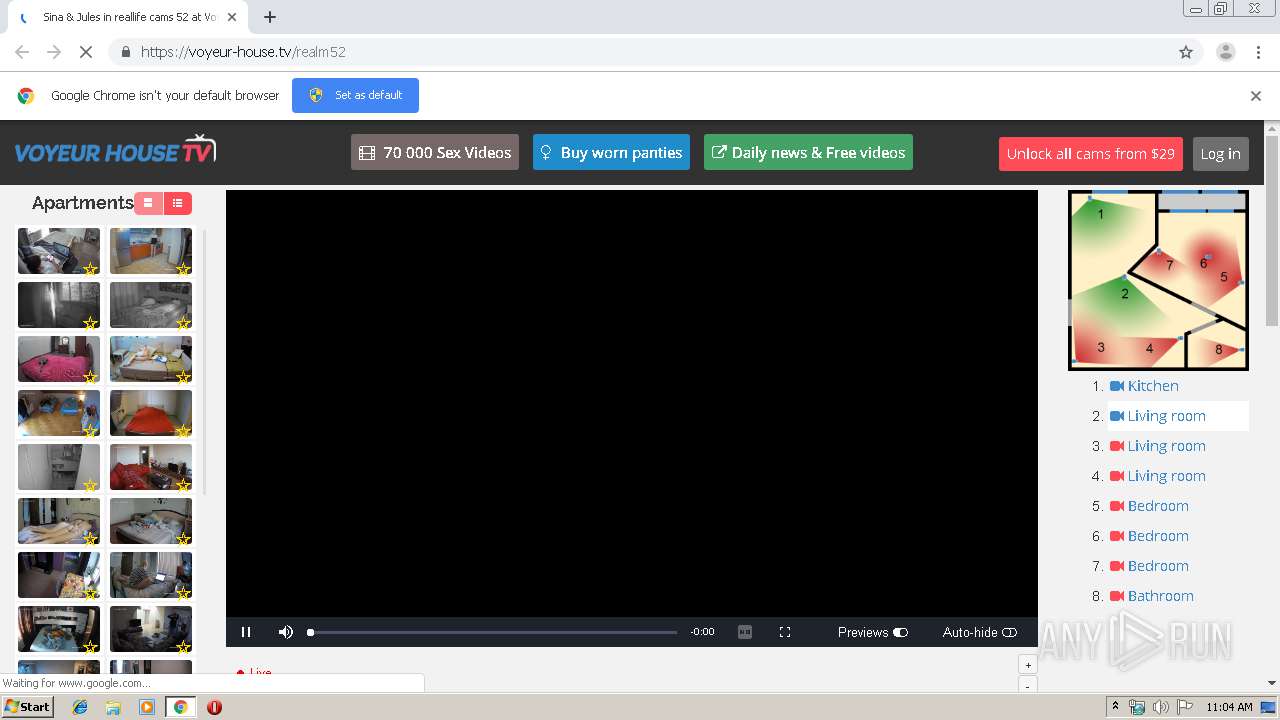 Malware analysis https://voyeur-house.tv/realm52 No threats detected |  ANY.RUN - Malware Sandbox Online