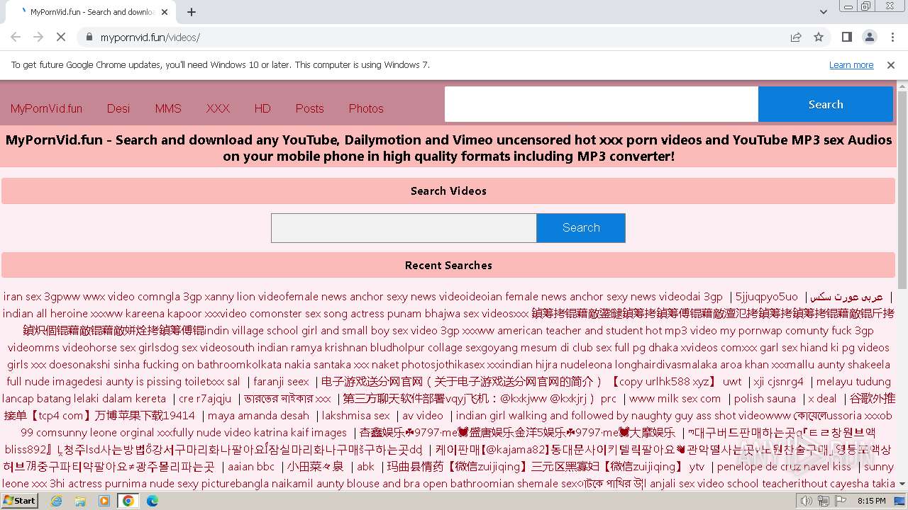Malware analysis mypornvid.fun Malicious activity | ANY.RUN - Malware  Sandbox Online