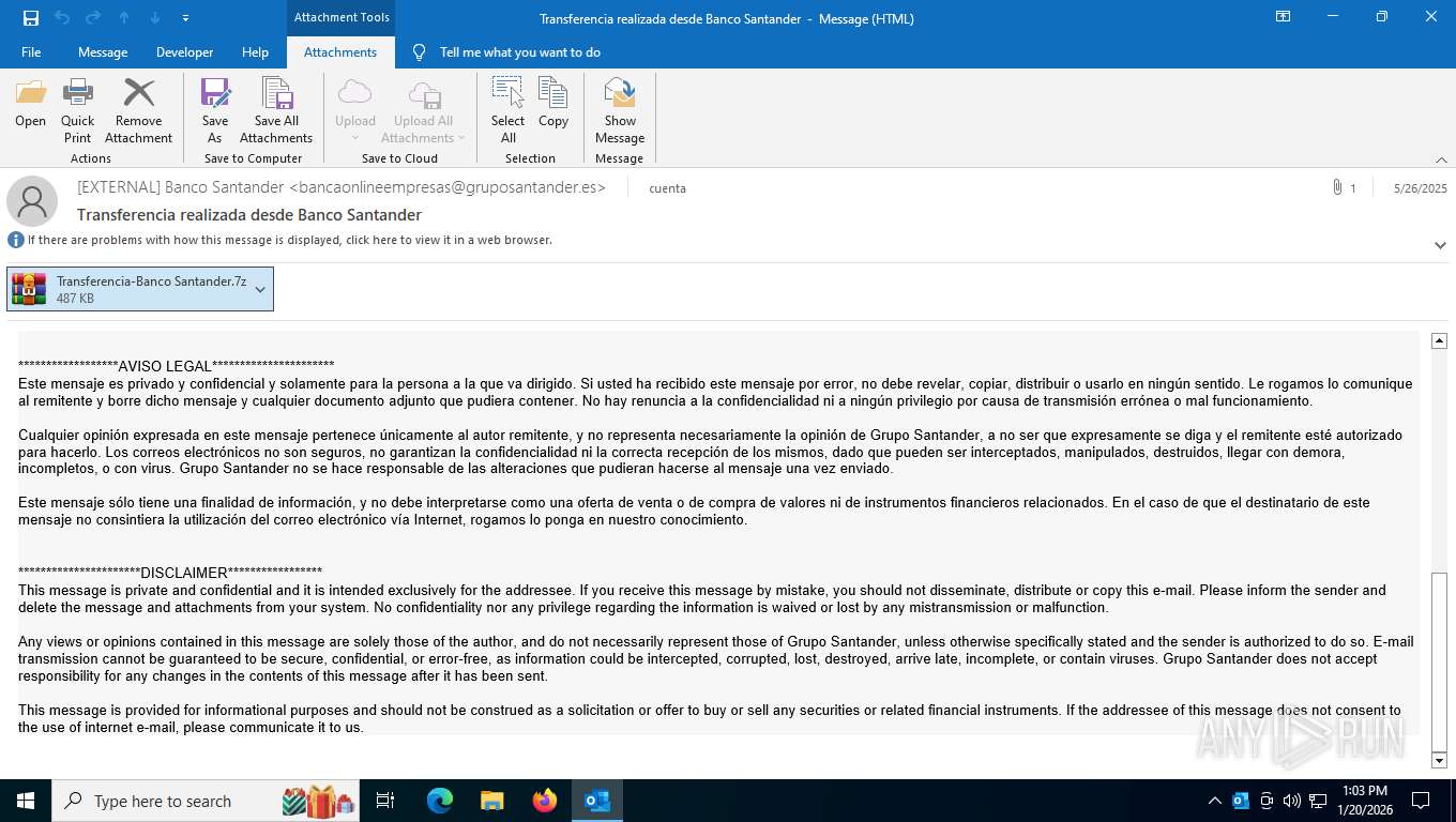Malware analysis demo-sample.msg Malicious activity | ANY.RUN - Malware ...