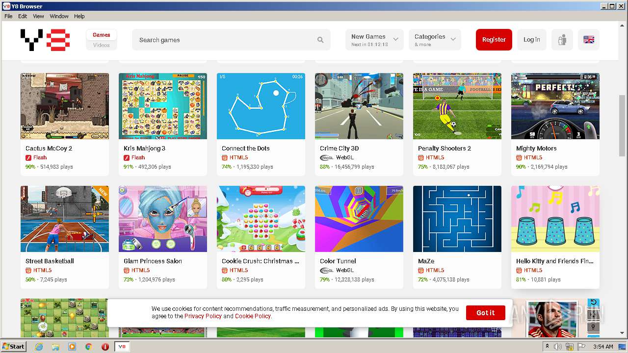 Play Flash Games Using Y8 Browser, Y8 Browser, Adobe Flash Player