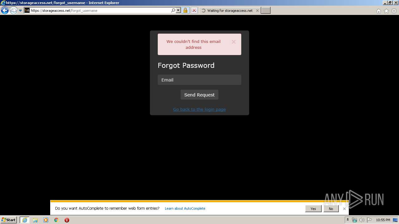 Malware analysis No threats detected ANY.RUN