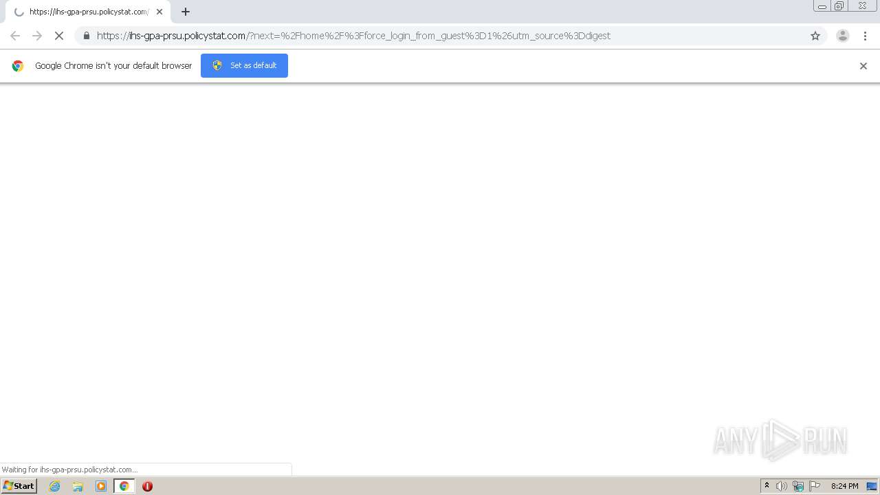 Malware Analysis Https ihs gpa prsu policystat home force login 