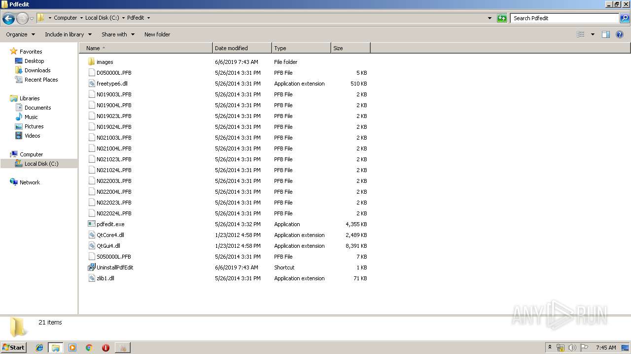 Malware Analysis Pdfedit-20140526_1531.Msi Malicious Activity.