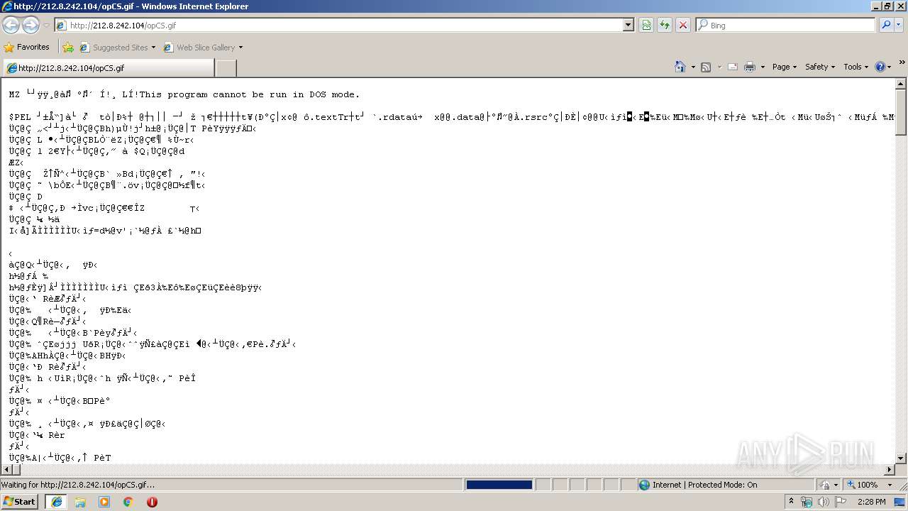 Http 212 8 242 104 Opcs Gif Any Run Free Malware Sandbox Online