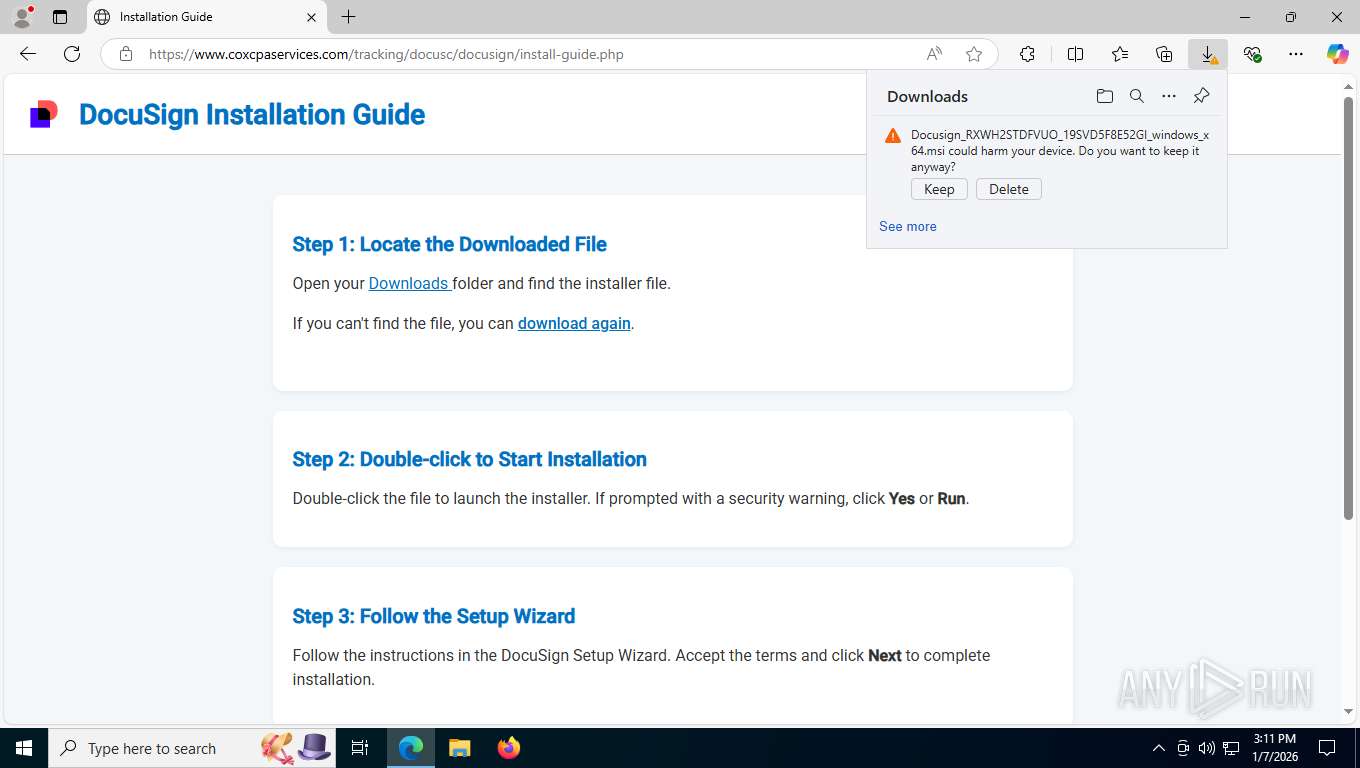 Malware analysis https://nam12.safelinks.protection.outlook.com/?url ...