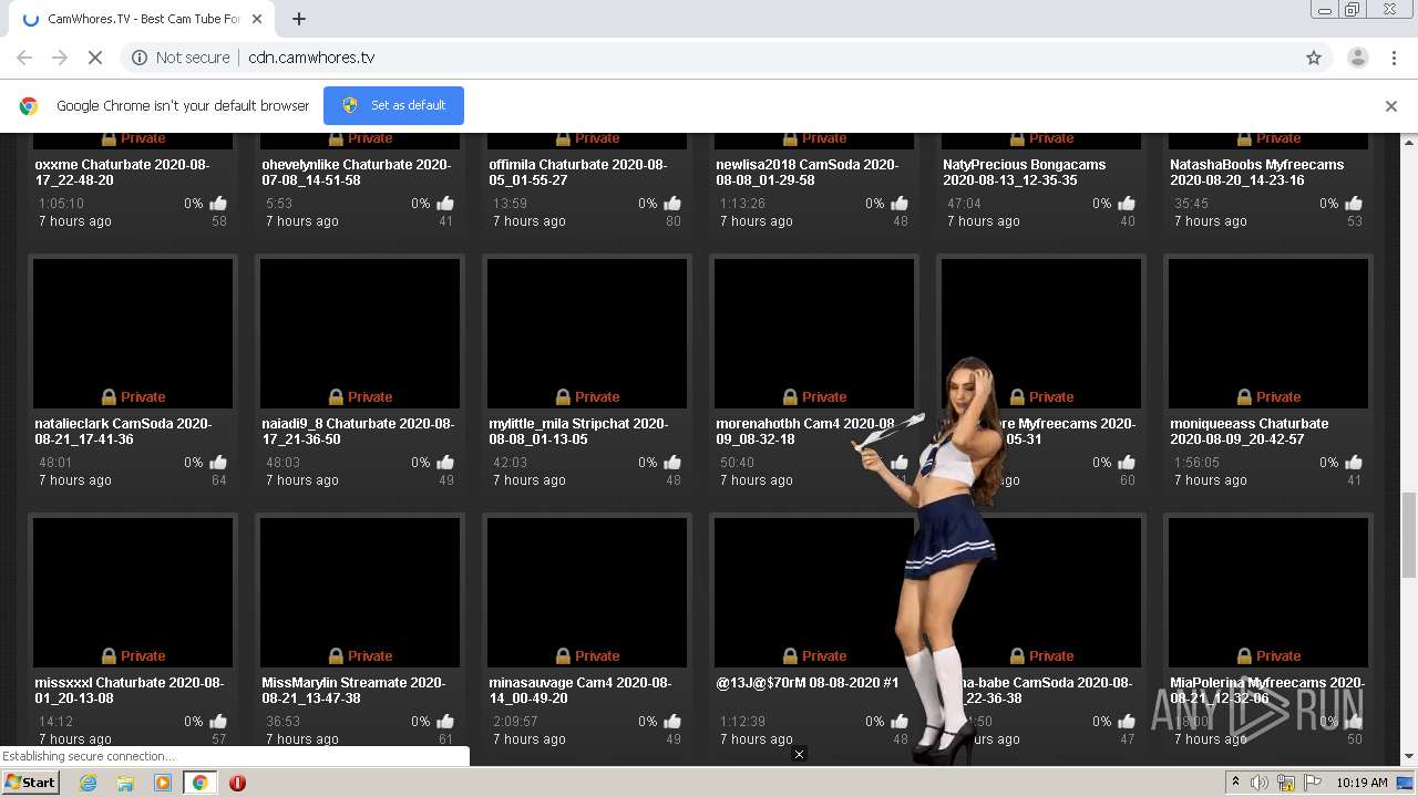 Cdncamwhorestv Anyrun Free Malware Sandbox Online