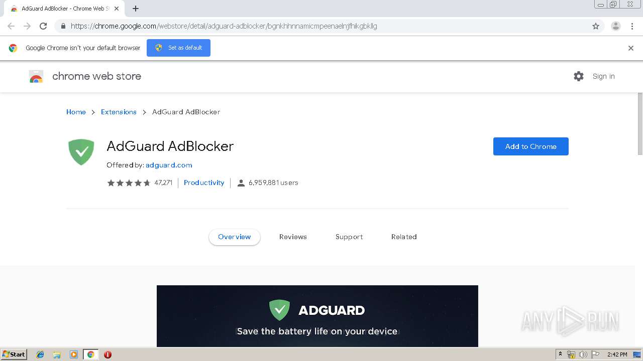 Adguard Chrome