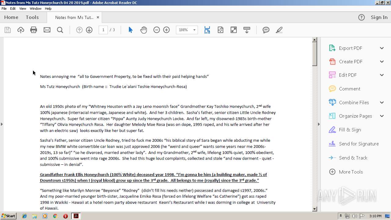 Malware analysis Notes from Ms Tutz Honeychurch 04 20 2019.pdf No
