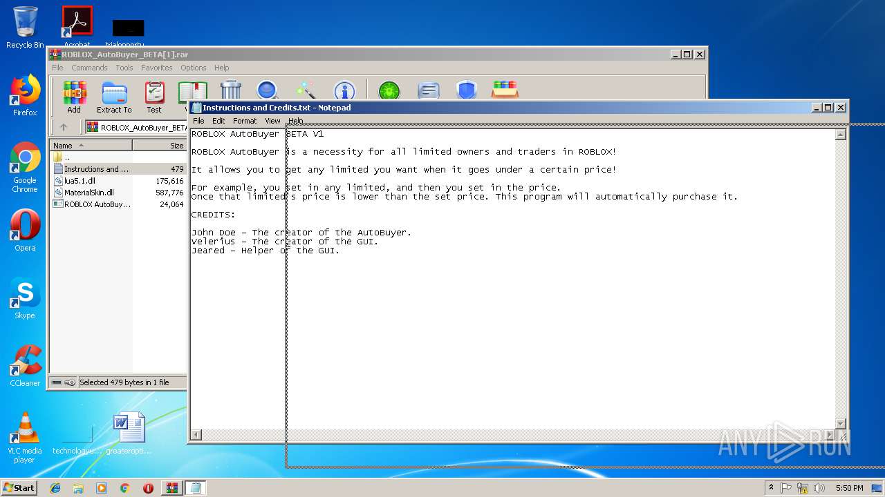 Https Www Filedropper Com Robloxautobuyerbeta Any Run Free Malware Sandbox Online - lua5.1 dll download roblox