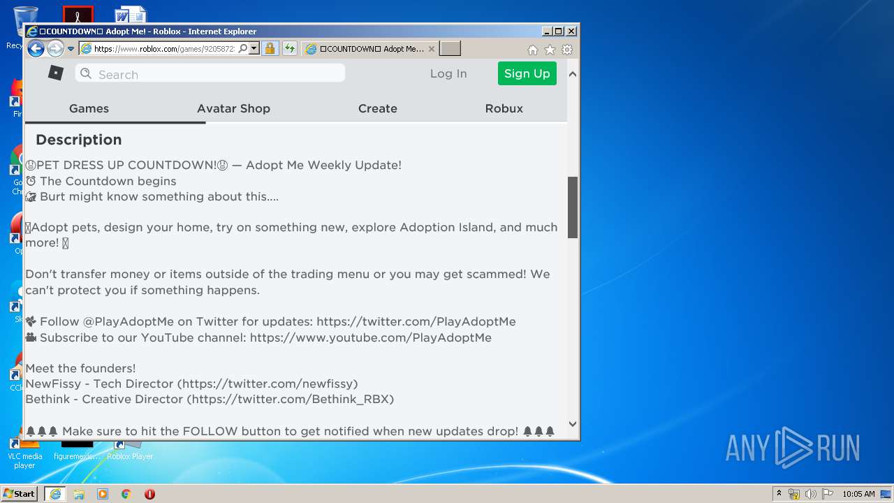 countdownadopt me roblox