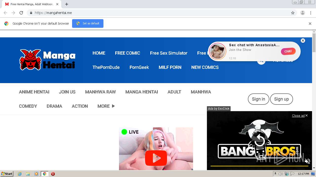 Malware analysis http://mangahentai.me/ Malicious activity | ANY.RUN -  Malware Sandbox Online