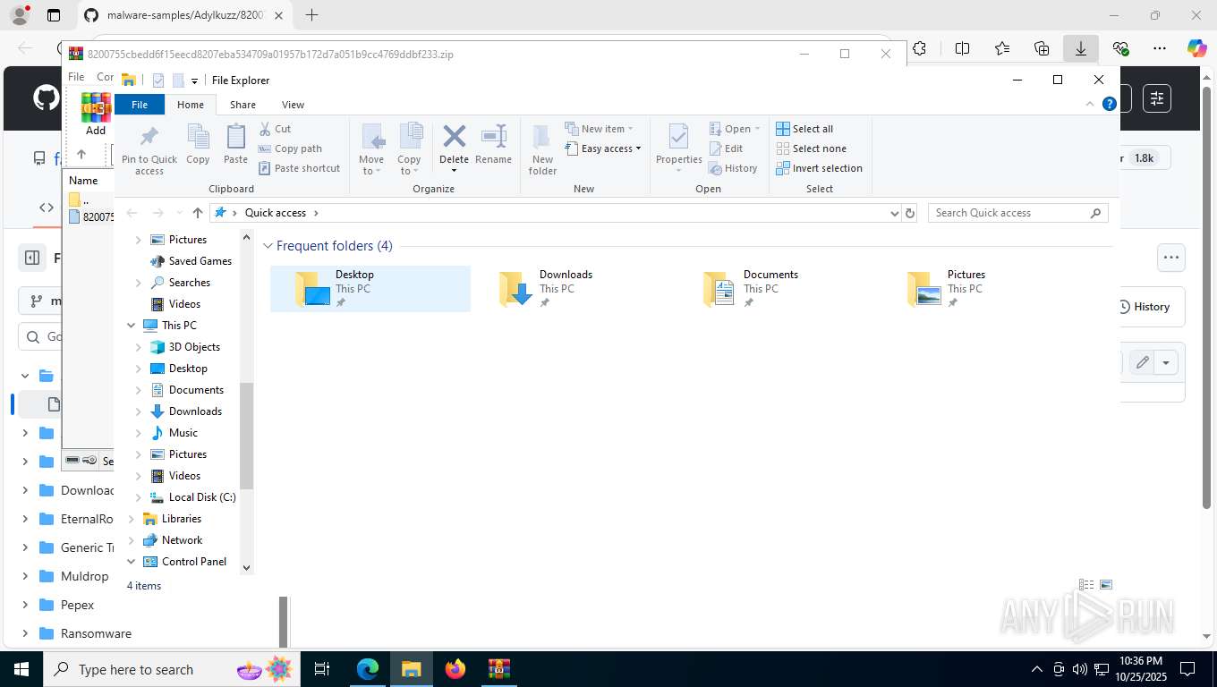 Malware analysis https://github.com/fabrimagic72/malware-samples/blob ...