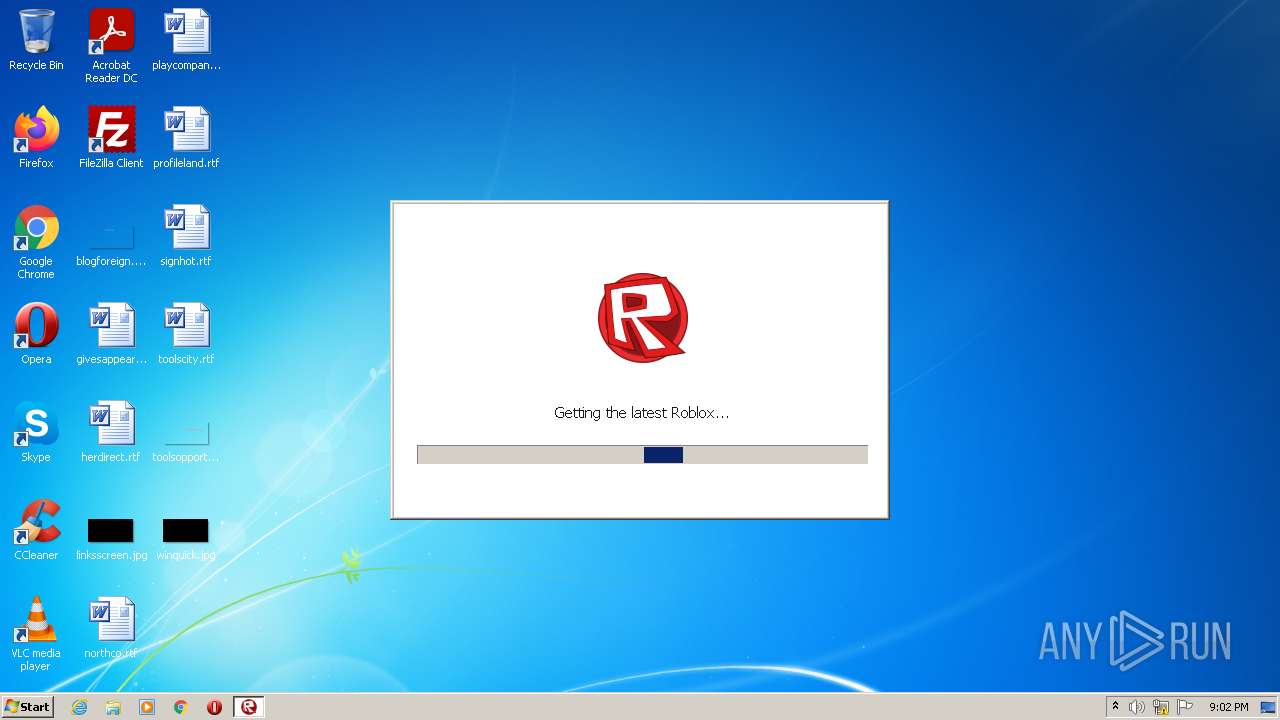 Download file RobloxPlayerLauncher.exe - ROBLOX Latest